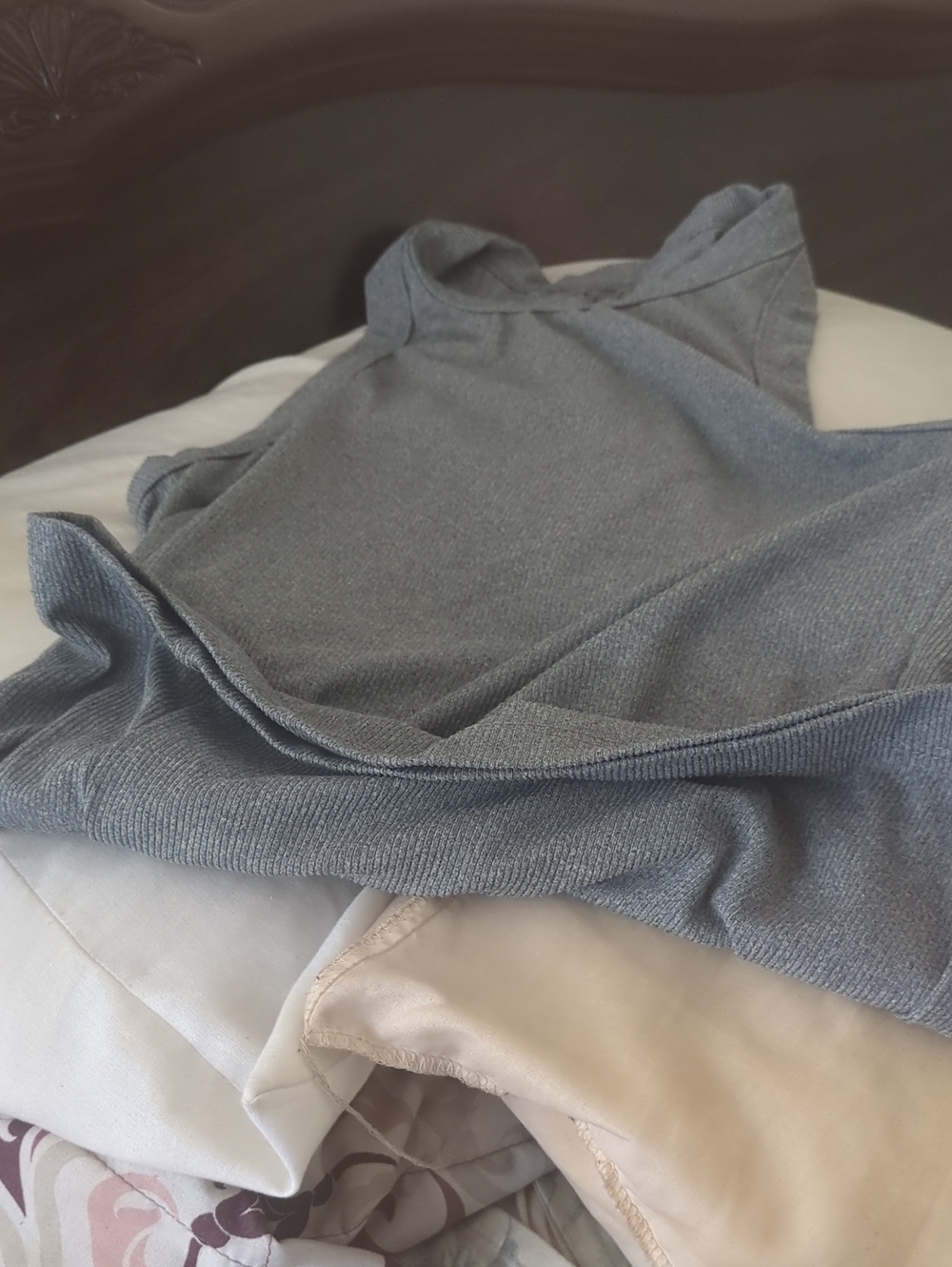 Men's Lightweight Hooded Sweater - Gray